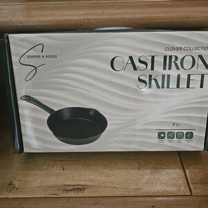 New  Green 7 In Cast Iron